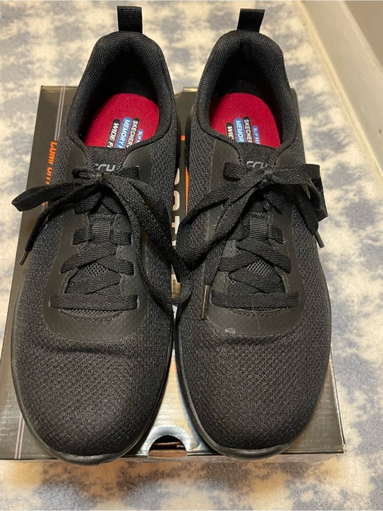 Skechers Shoes - Skechers Women’s Non Slip Black  Lace-Up Sneakers